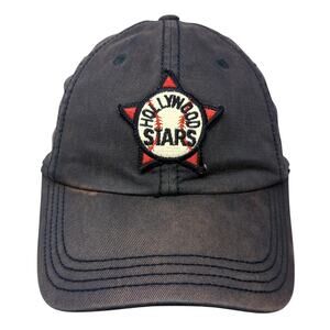 Hollywood Stars Snapback Cap Blue One Size Adjustable Embroidered New Timer